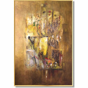 Modern abstract artwork GOLDEN ELEGANCE