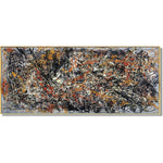 Jackson pollock style painting BLOSSOMING DREAMS