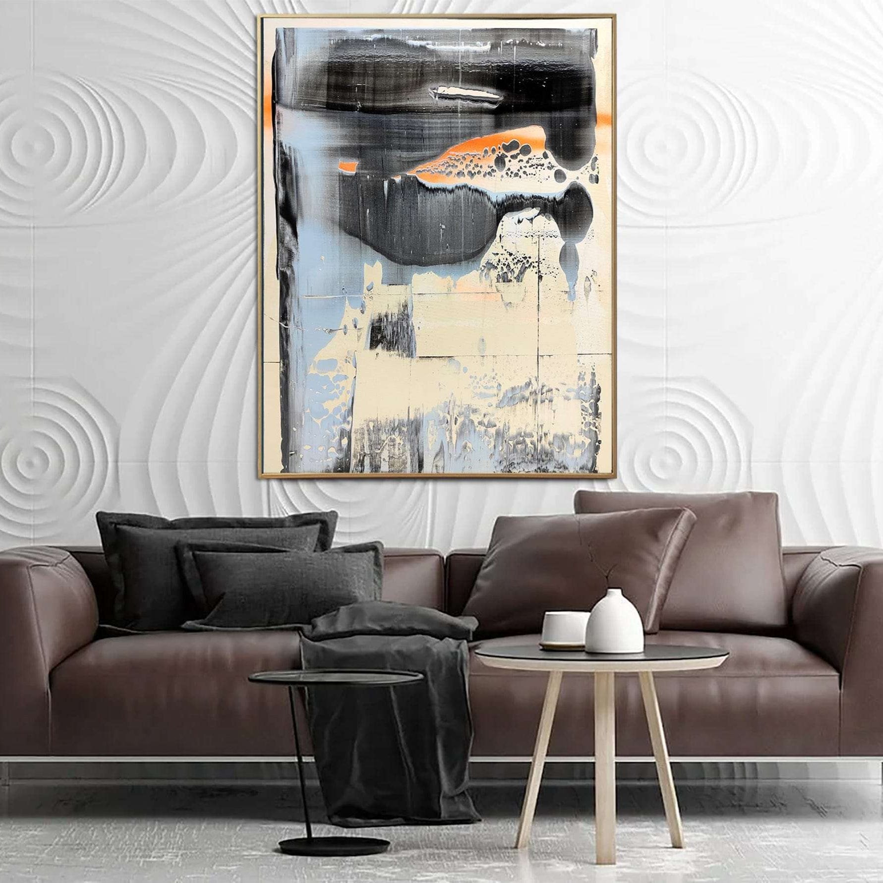 Abstract wall painting ASSOCIATION 120 39.37"x29.52"