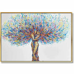 Abstract tree painting KINDRED SPIRITS