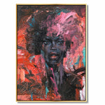 Figurative abstract art SHADY LADY