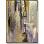 Gold abstract painting RADIANCE OF ETERNITY