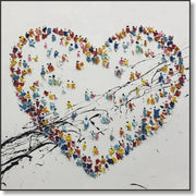 Romantic wall art LOVE CORE