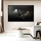 Large Mountains Abstract Paintings Alps Abstract Mountains Painting Original Mountains Painting Landscape Wall Painting | MOUNTAIN SUMMIT - Trend Gallery Art | Original Abstract Paintings