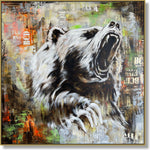 Realistic Animal Art BEAR ROAR