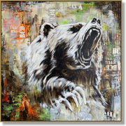 Realistic Animal Art BEAR ROAR