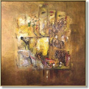 Gold abstract artwork GOLDEN ELEGANCE