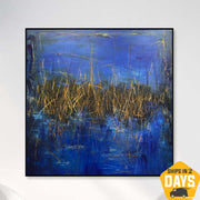 GOLDEN REEDS 50"x50"