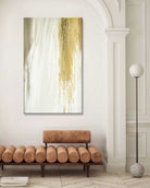 Abstract Minimalist Painting AURUM FLOW