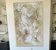 Invoice for a stretched SERENITY IN MOTION + White Frame in size 72"x48" for Bonnie