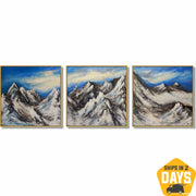 SNOWY SUMMITS 3P 36"x108"