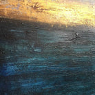 Abstract Painting Blue Painting Gray Painting Ocean Painting Sunset | WATERSCAPE - Trend Gallery Art | Original Abstract Paintings