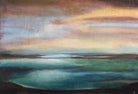 Large Abstract Sea Painting Abstract Landscape Painting Ocean Abstract Painting Original Abstract Wall Paintings On Canvas | WARM MEMORIES - Trend Gallery Art | Original Abstract Paintings