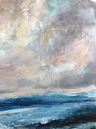 Abstract Horizon Painting AHEAD OF THE STORM