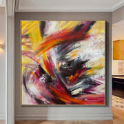 Large Abstract Colorful Paintings On Canvas Original Acrylic Oil Painting Modern Fine Art Contemporary Wall Art | MARVELOUS DREAM