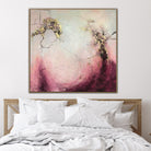 Abstract Acrylic Paintings On Canvas Gold Leaf Painting Blush Original Large Art Unique Abstract Artwork Wall Artwork | SOMEWHERE IN THE HEAVEN - Trend Gallery Art | Original Abstract Paintings