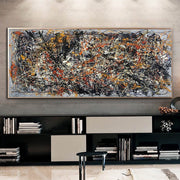 Jackson Pollock Style Paintings On Canvas Colorful Fine Art Original Modern Fine Art Handmade Wall Art | BLOSSOMING DREAMS - Trend Gallery Art | Original Abstract Paintings
