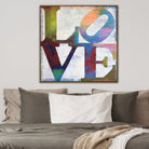 Large Original Abstract Painting Love Art Couple Romantic Wall Art | FALL IN LOVE - Trend Gallery Art | Original Abstract Paintings