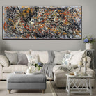 Jackson Pollock Style Paintings On Canvas Colorful Fine Art Original Modern Fine Art Handmade Wall Art | BLOSSOMING DREAMS - Trend Gallery Art | Original Abstract Paintings