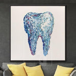 Dental office decor Dental art Medical art Teeth art Tooth art Dentist art | MOLAR