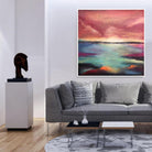 Original Sea Painting Colorful Landscape Acrylic Painting Extremely Unique Painting Landscape Abstract | MAGICAL DREAM - Trend Gallery Art | Original Abstract Paintings