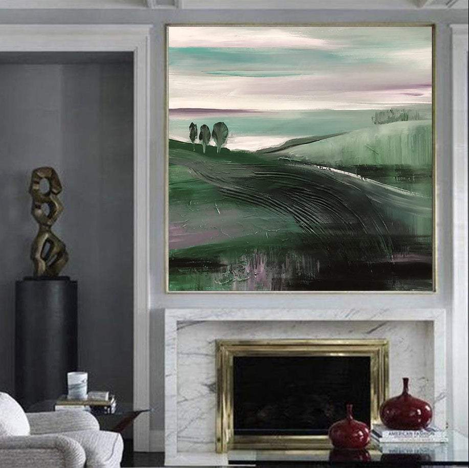 Oil Paintings Landscape Abstract Painting Canvas Original Texture Paintings On Canvas | NATIVE PLACES - Trend Gallery Art | Original Abstract Paintings